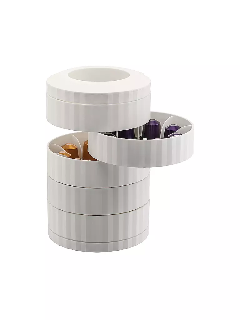 ALESSI | Soporte para cápsulas de café PLISSE Blanco | 