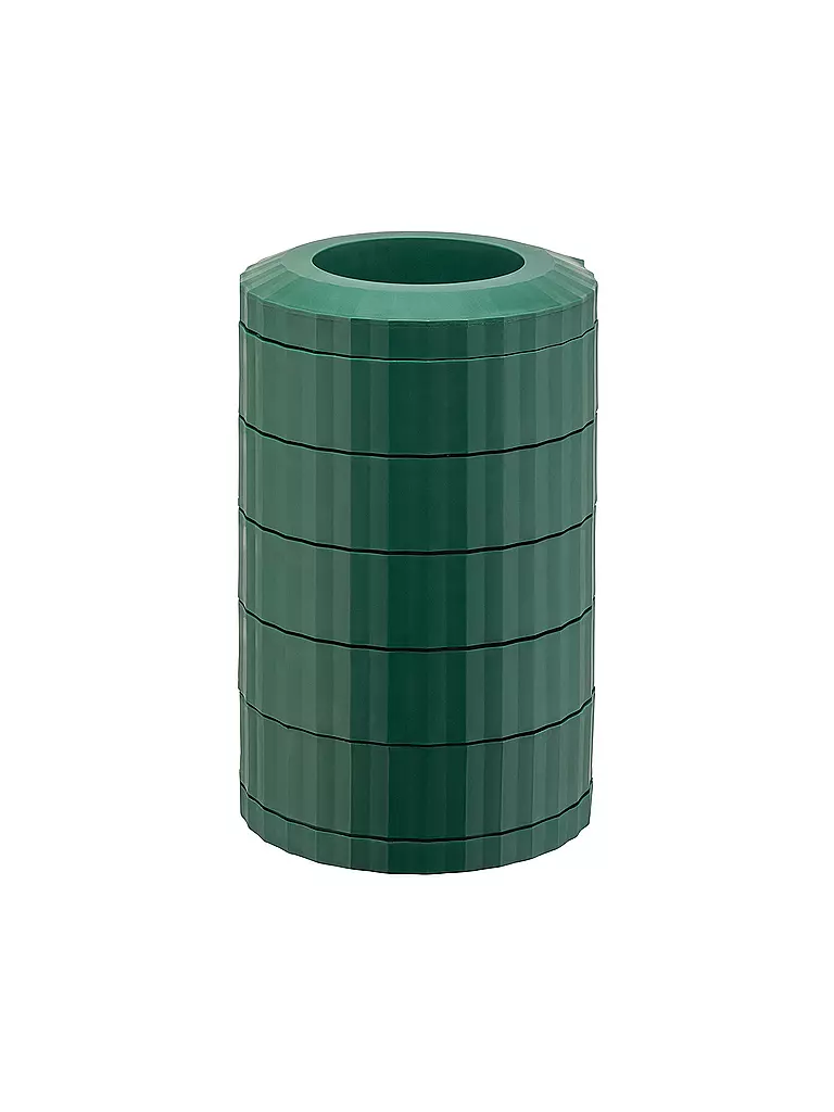 ALESSI | Soporte para cápsulas de café PLISSE Verde | Verde oscuro