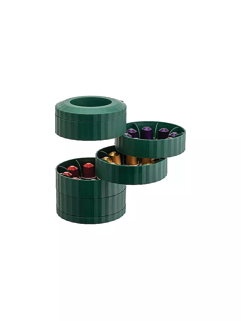 ALESSI | Soporte para cápsulas de café PLISSE Verde | 