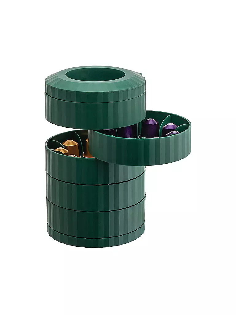ALESSI | Soporte para cápsulas de café PLISSE Verde | 