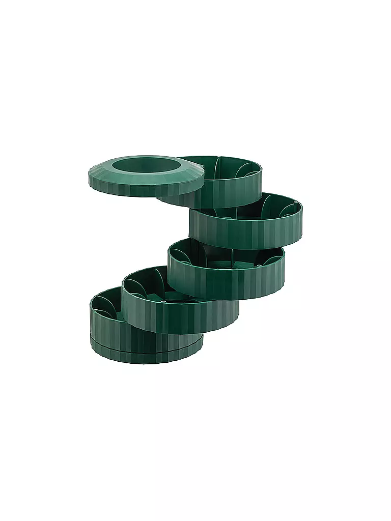 ALESSI | Soporte para cápsulas de café PLISSE Verde | 