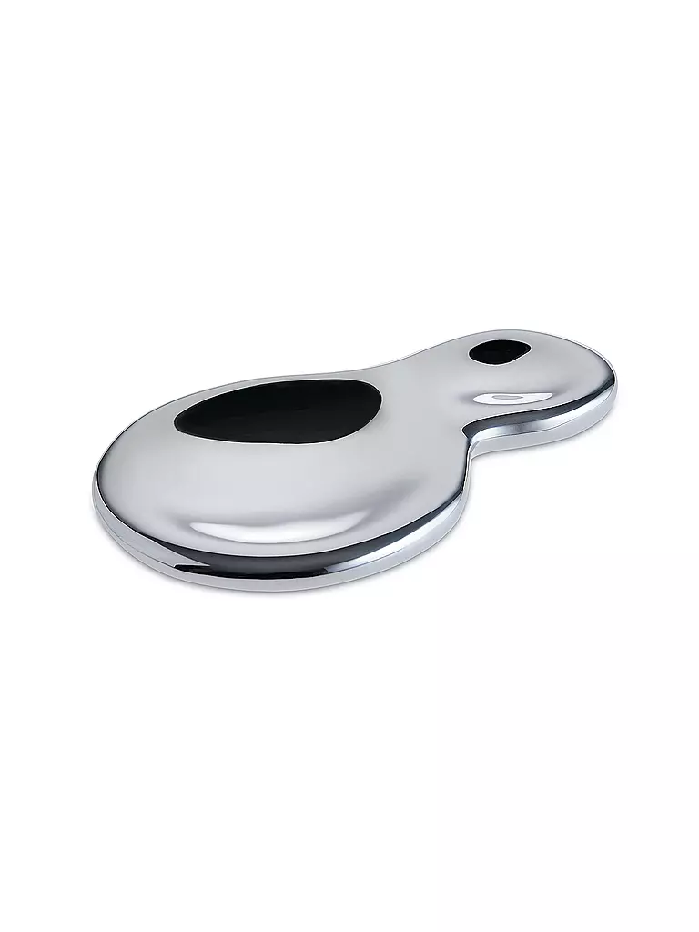 ALESSI | Soporte para cucharas T-1000 de acero inoxidable | Plata