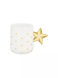 ALESSI | Taza de Navidad con asa 0,37l DELIGHT Blanco/Oro | Blanco