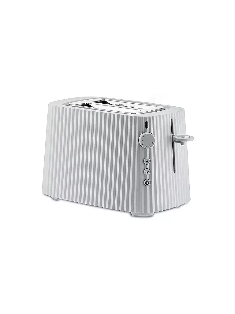 ALESSI | Tostadora Plissé Blanco MDL08/W | Blanco