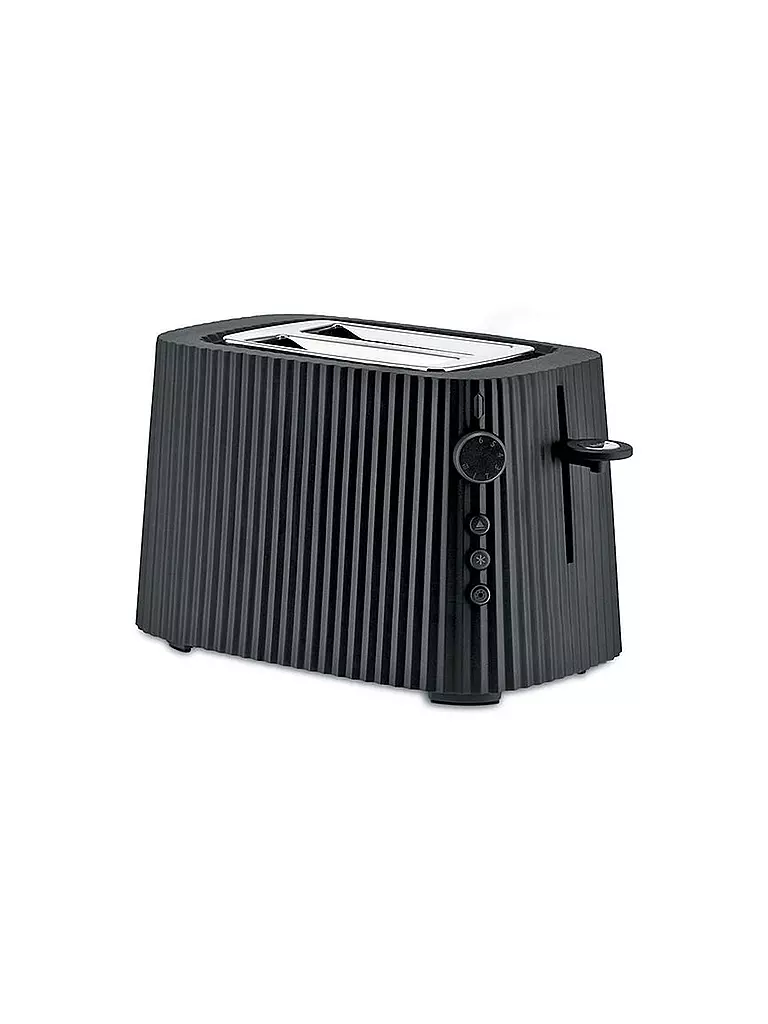 ALESSI | Tostadora Plissé Negro MDL08 B | Negro