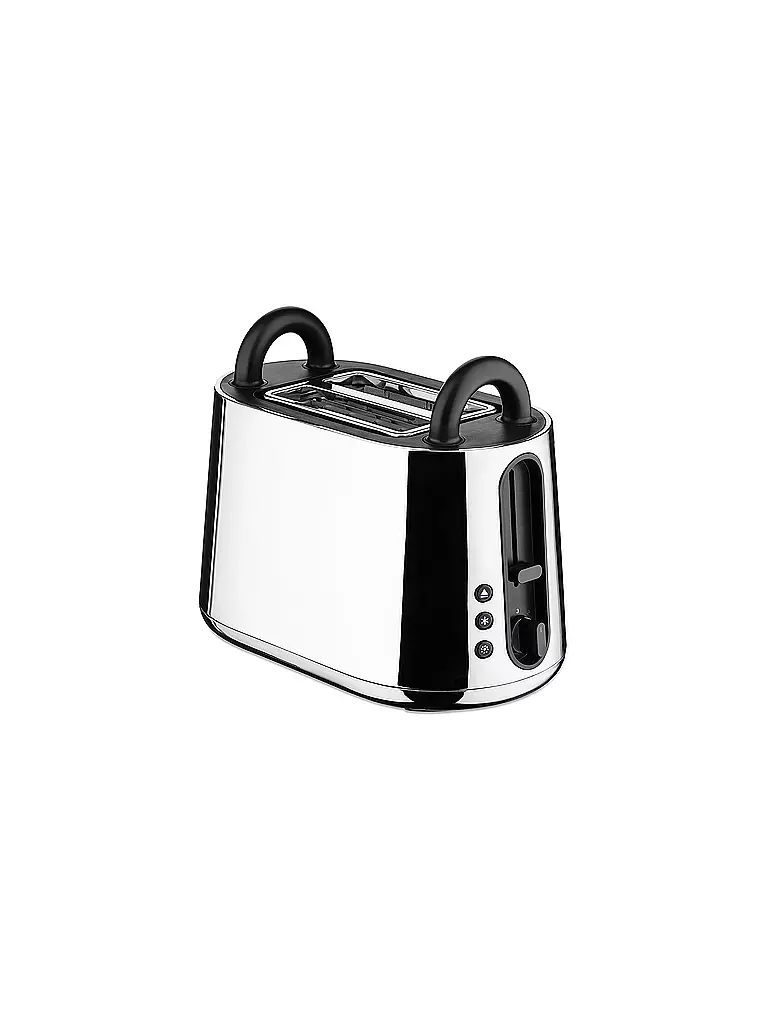 ALESSI | Tostadora TORU 2 rebanadas NE03/B Acero inoxidable 18/10 | Plata