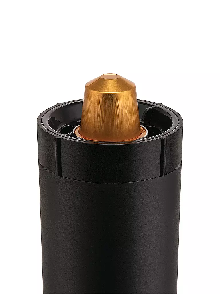 ALESSI | Triturador de cápsulas PLISSE Negro |