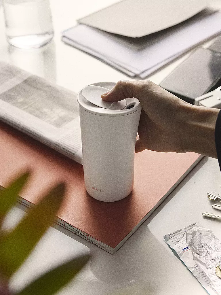 ALESSI | Vaso térmico - Termo BURI Crema | Beige