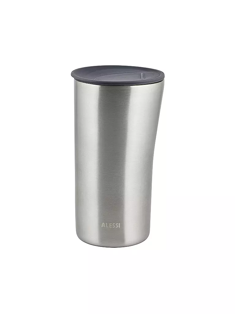 ALESSI | Vaso térmico - Termo BURI de acero inoxidable | Plata