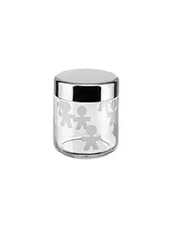 ALESSI | Vorratsdose aus Glas GIROTONDO 0,75L Edelstahl | Plata