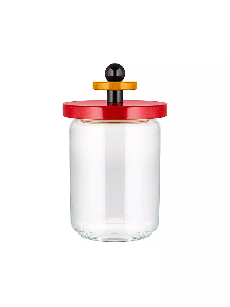ALESSI | Vorratsglas Lindenholz 1L | Multicolor