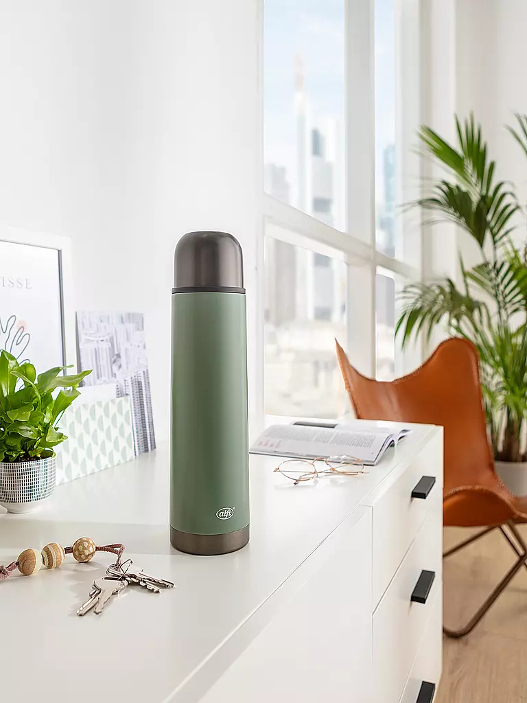 ALFI | Botella termo - Termo 0,75l ISOTHERM ECO Pastel Forest | Menta