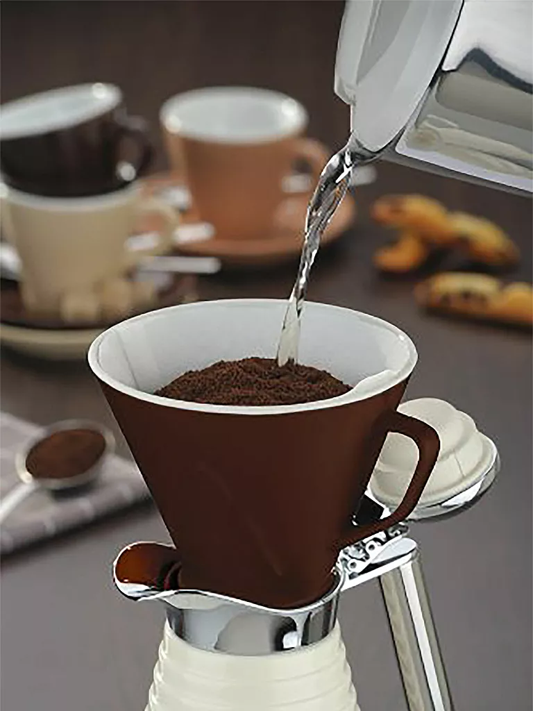 ALFI | Filtro de café AROMA PLUS Porcelana Blanco | Blanco