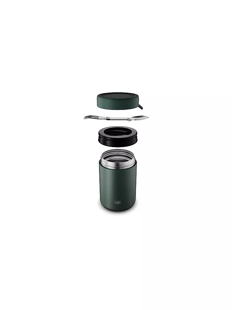 ALFI | Vaso térmico - Termo para alimentos ISO-FOOD 0,35 l Forest Mat | Verde claro
