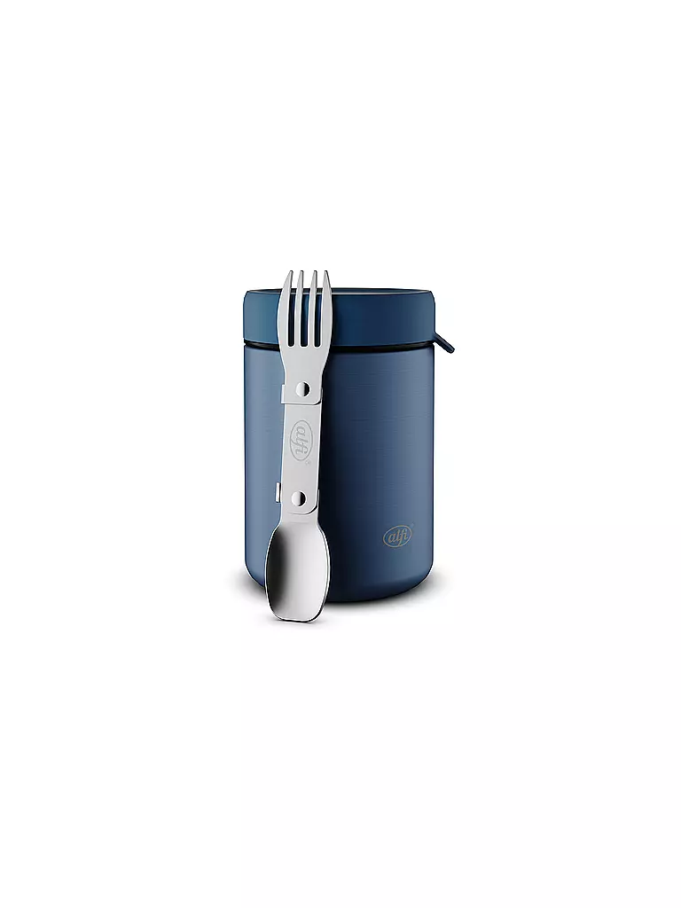 ALFI | Vaso térmico - Termo para alimentos ISO-FOOD 0,35 l Water Mat | Azul claro