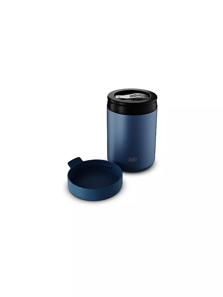 ALFI | Vaso térmico - Termo para alimentos ISO-FOOD 0,35 l Water Mat | Azul claro