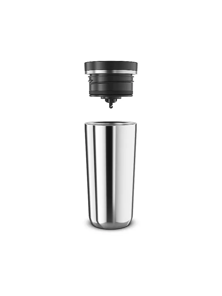 ALFI | Vaso térmico para café 0,38l MUG PRO acero inoxidable | Plata