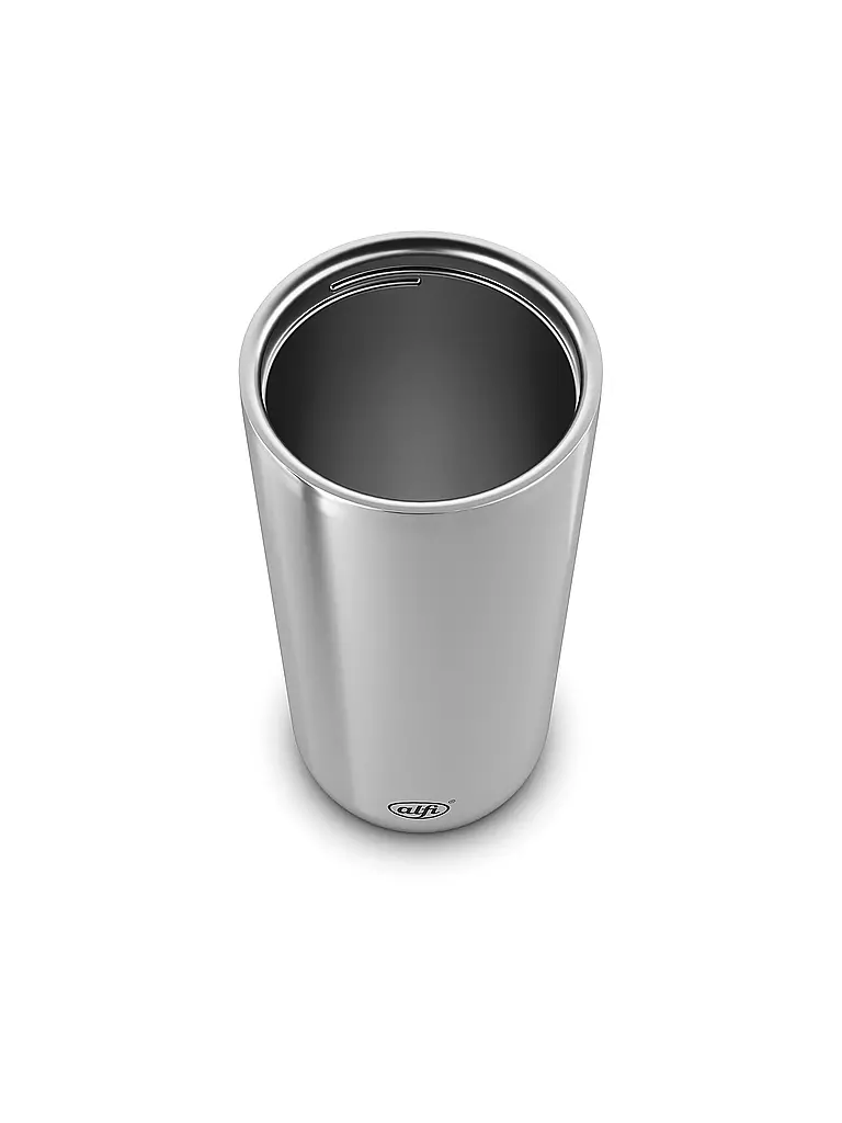 ALFI | Vaso térmico para café 0,38l MUG PRO acero inoxidable | Plata
