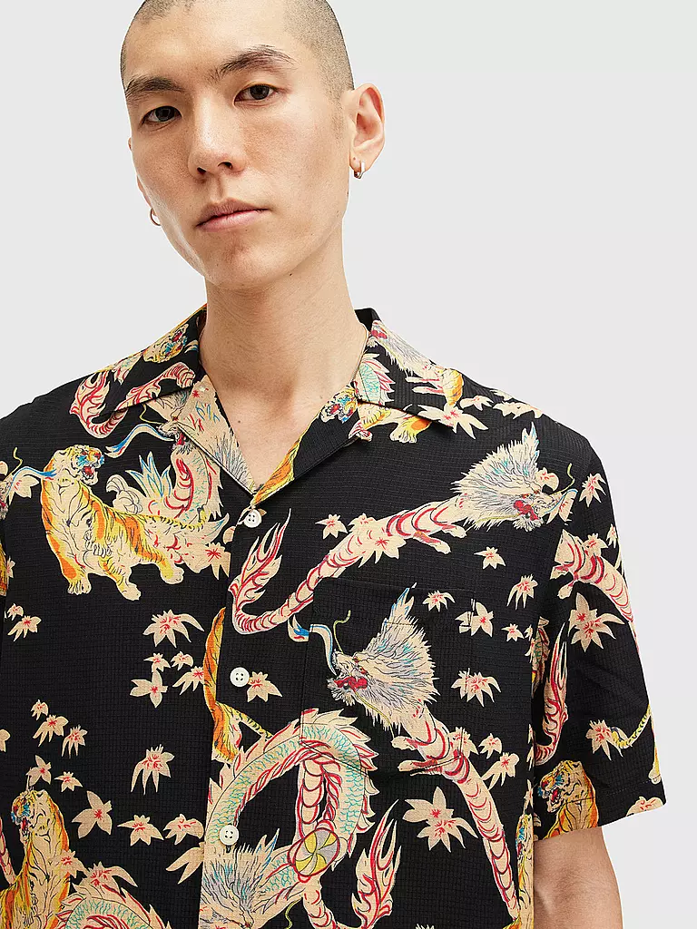 ALLSAINTS | Camisa DRAGON | Negro
