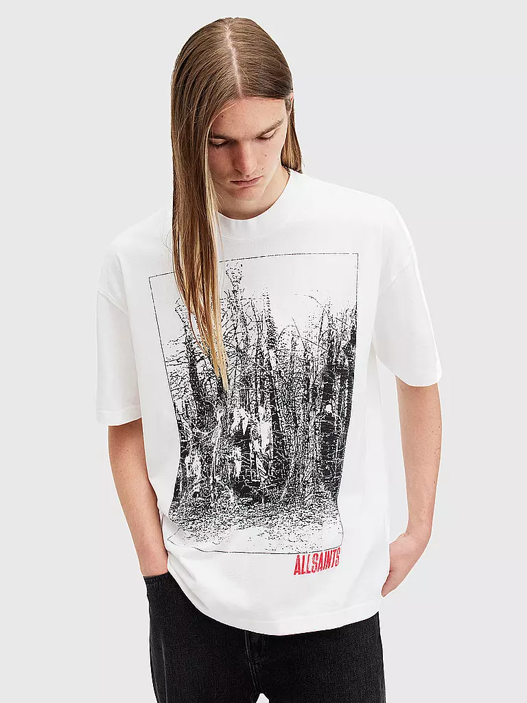 ALLSAINTS | Camiseta BRACKEN | Blanco