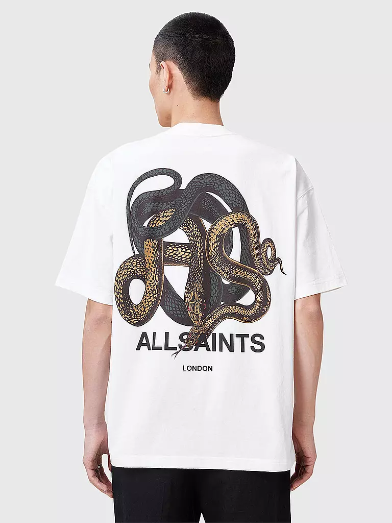 ALLSAINTS | Camiseta RETICULATE | Blanco