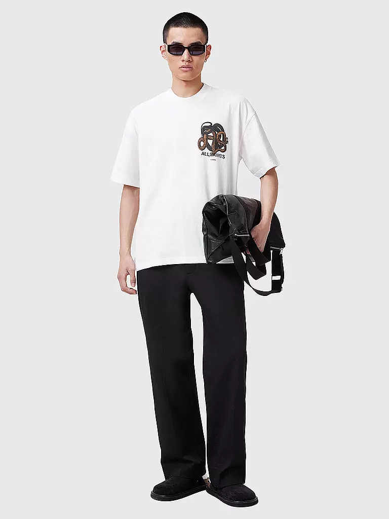ALLSAINTS | Camiseta RETICULATE | Blanco