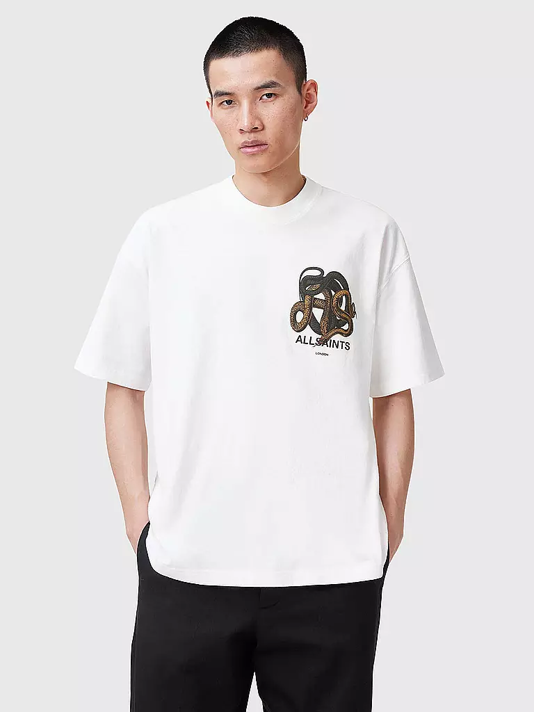 ALLSAINTS | Camiseta RETICULATE | Blanco