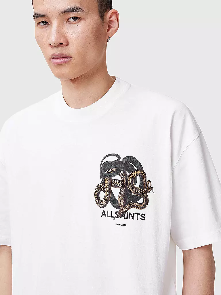 ALLSAINTS | Camiseta RETICULATE | Blanco