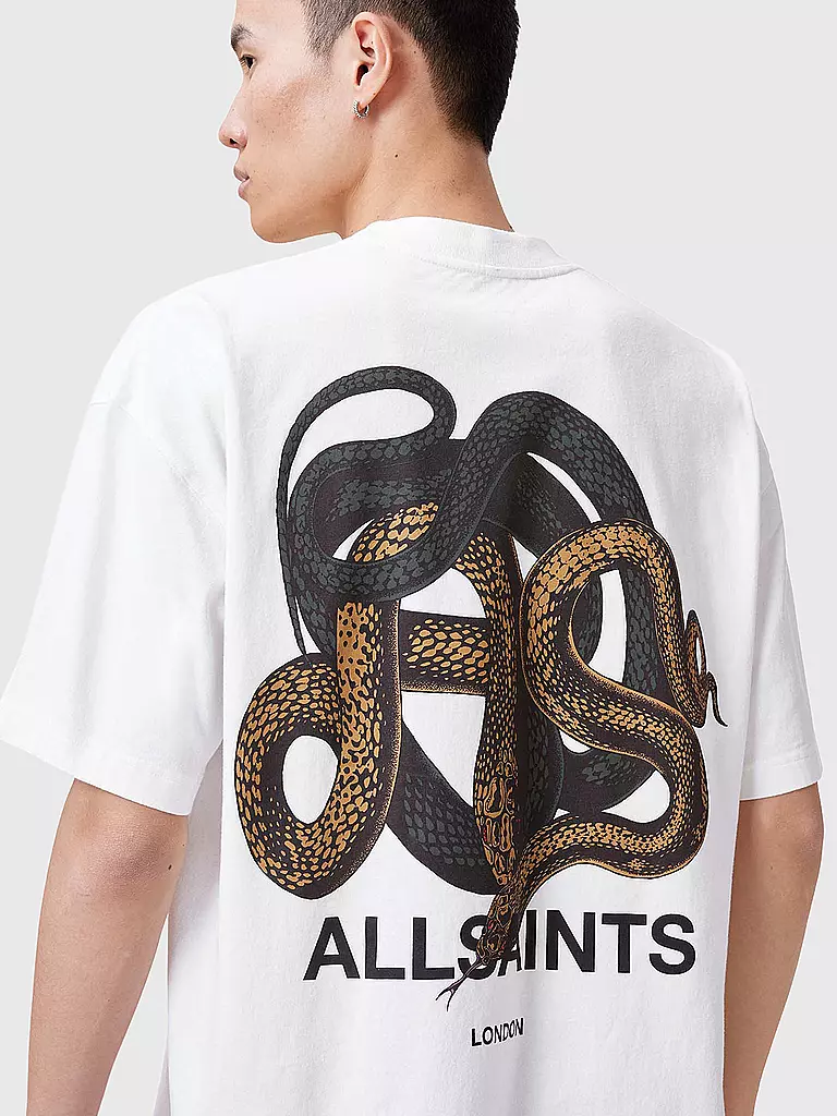 ALLSAINTS | Camiseta RETICULATE | Blanco
