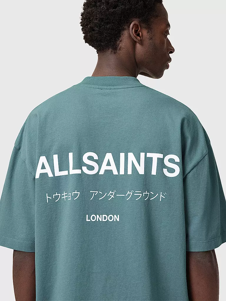 ALLSAINTS | Camiseta UNDERGROUND | Azul