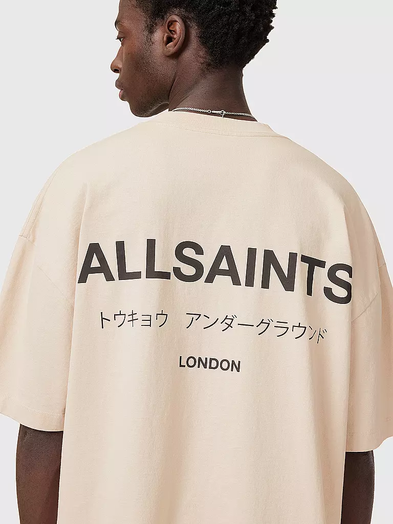 ALLSAINTS | Camiseta UNDERGROUND | Crema