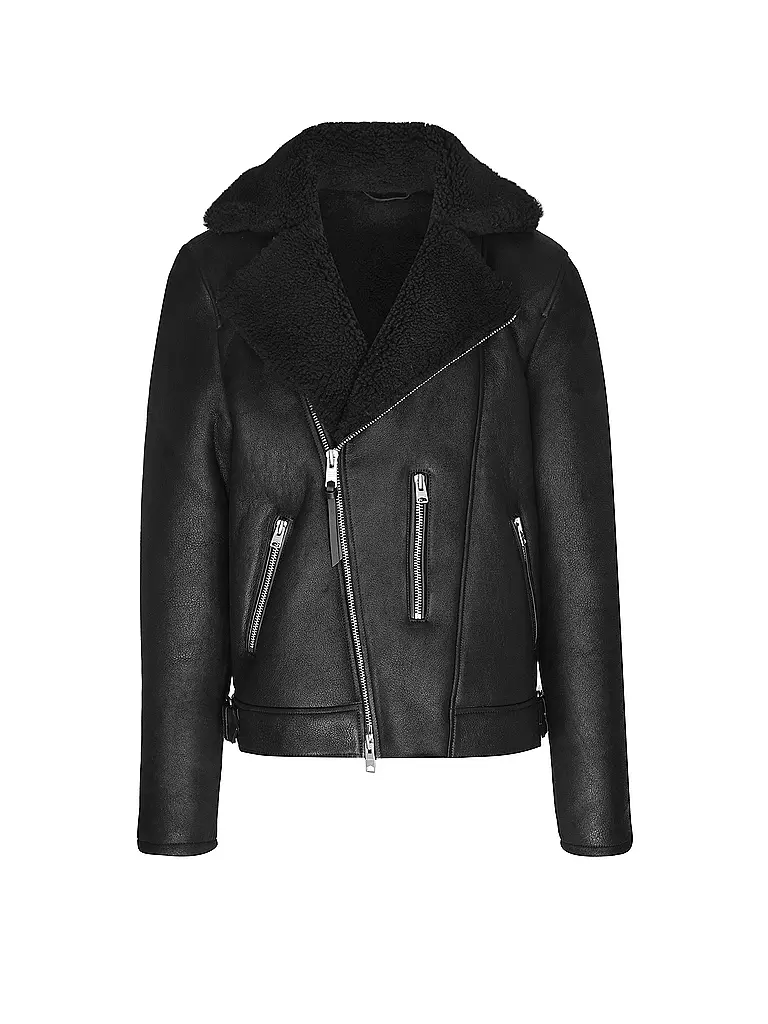 ALLSAINTS | Chaqueta de cuero XENA | Negro