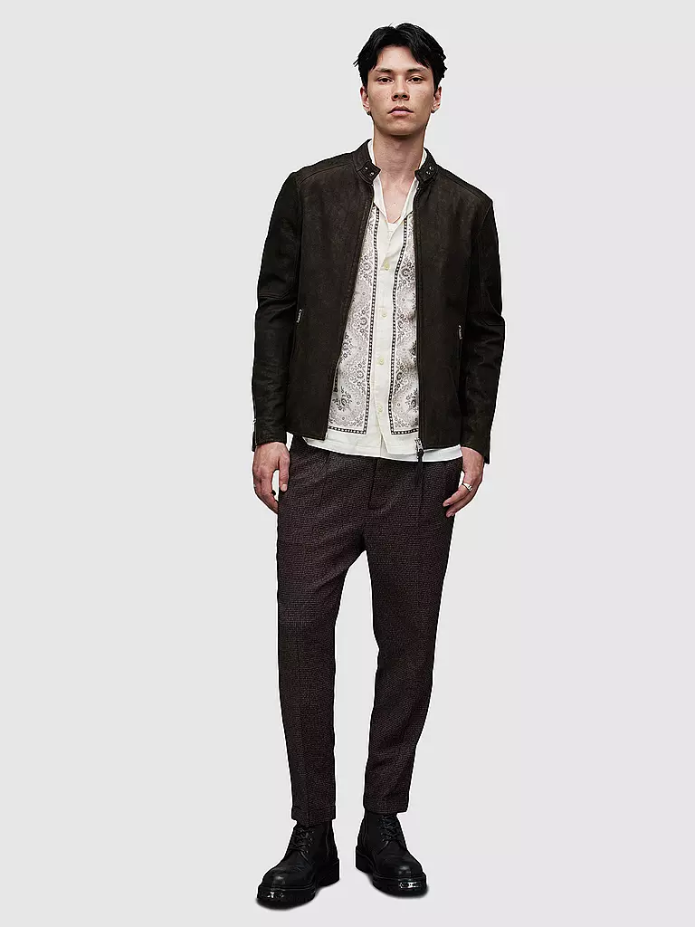 ALLSAINTS | Lederjacke CORA | Gris