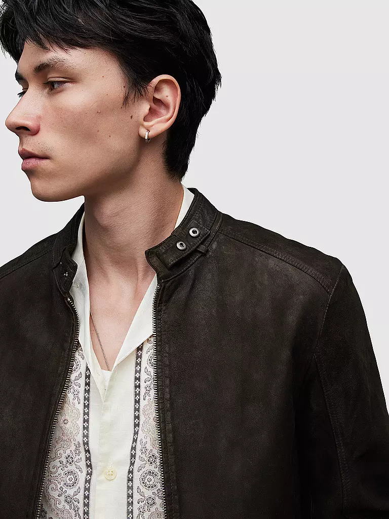 ALLSAINTS | Lederjacke CORA | Gris