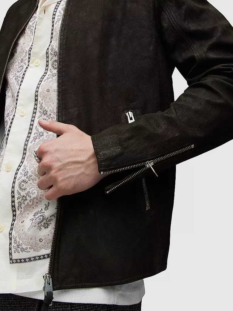 ALLSAINTS | Lederjacke CORA | Gris