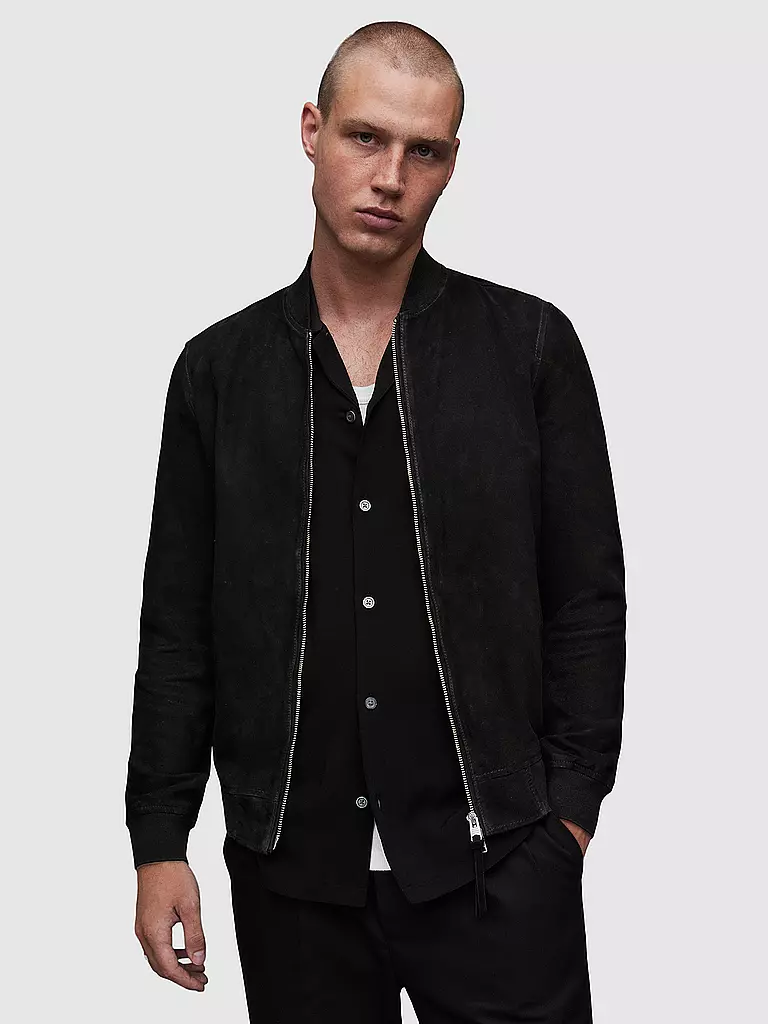 ALLSAINTS | Lederjacke RONAN  | Negro