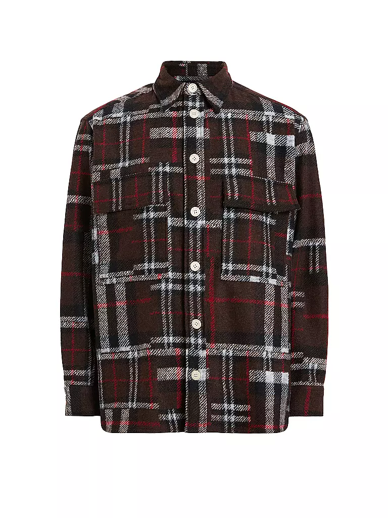 ALLSAINTS | Overshirt REDWOOD  | Marrón