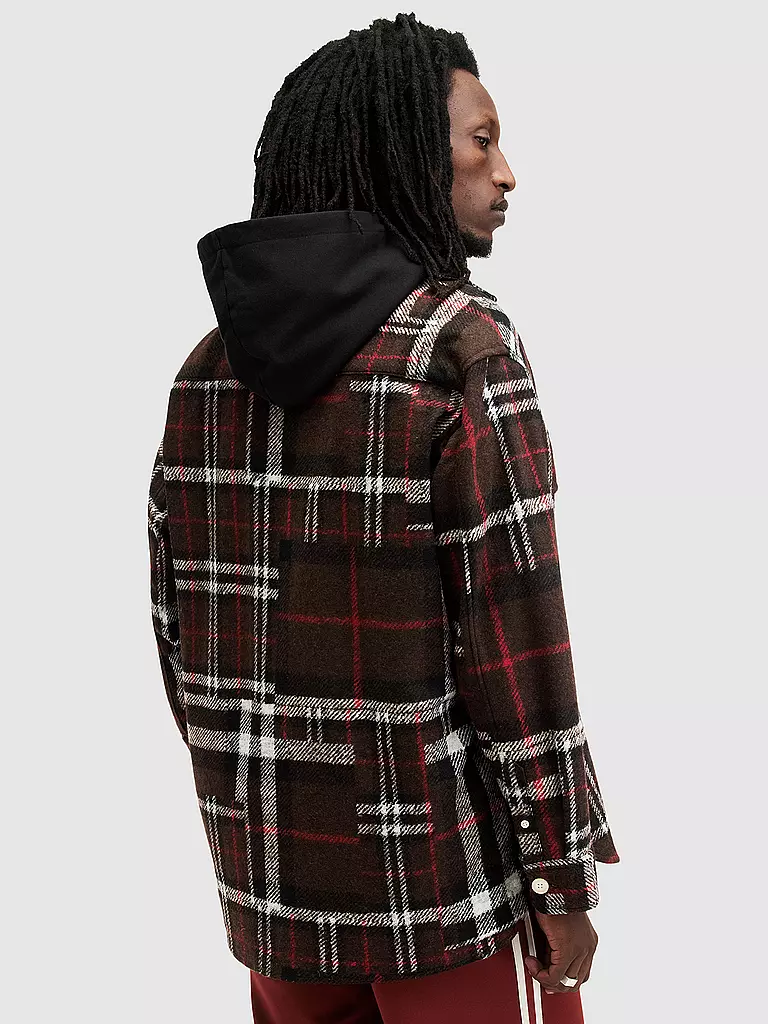 ALLSAINTS | Overshirt REDWOOD  | Marrón