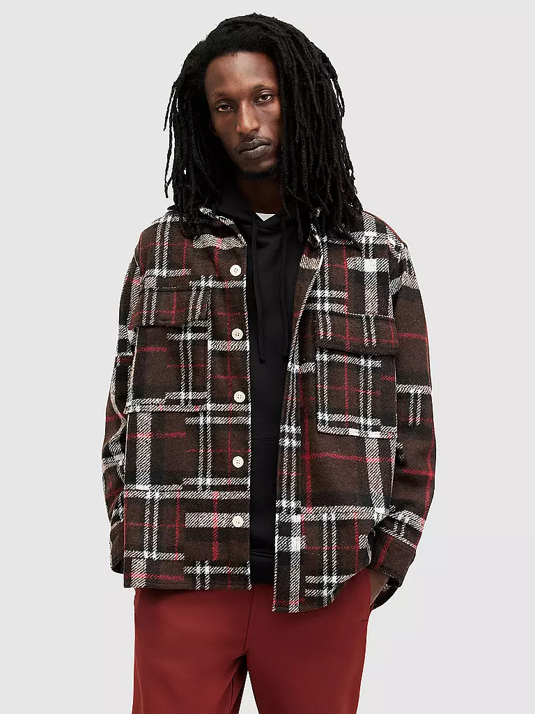 ALLSAINTS | Overshirt REDWOOD  | Marrón