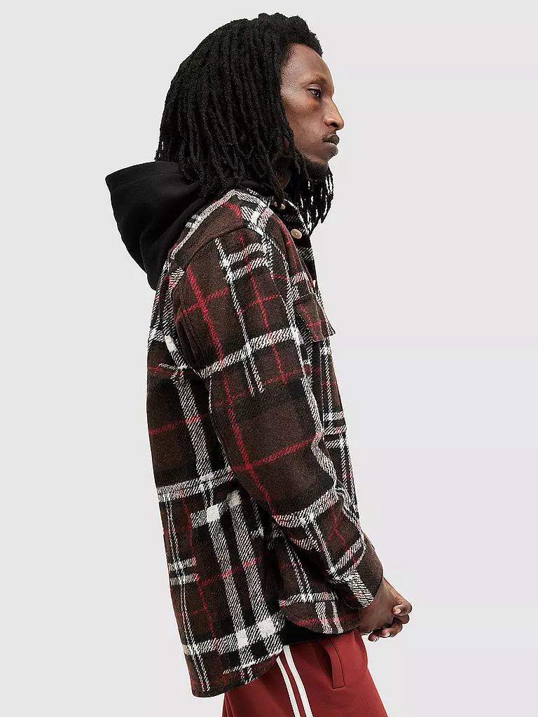 ALLSAINTS | Overshirt REDWOOD  | Marrón