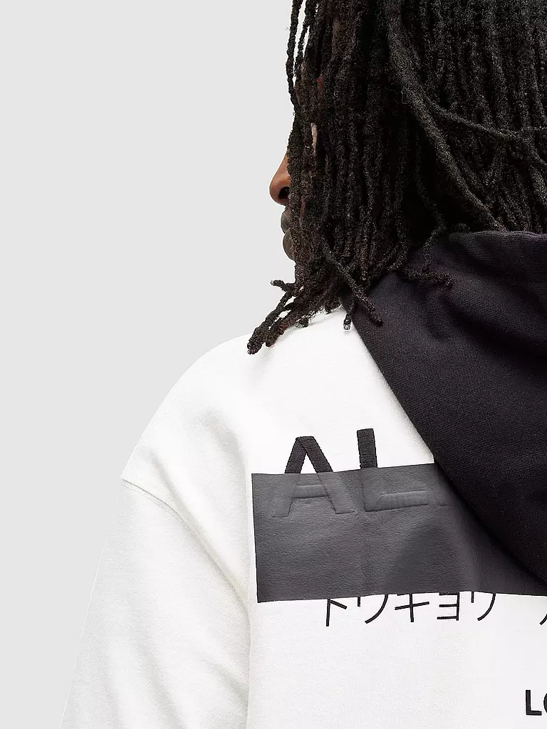 ALLSAINTS | T-Shirt Oversized Fit REDACT | Blanco