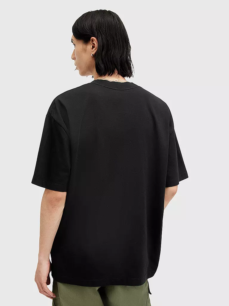 ALLSAINTS | T-Shirt SLANTED | Negro