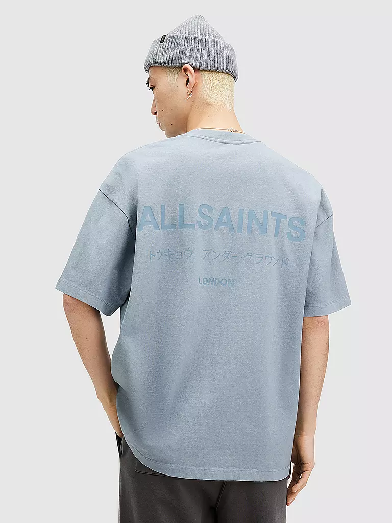 ALLSAINTS | T-Shirt UNGROUND | Azul