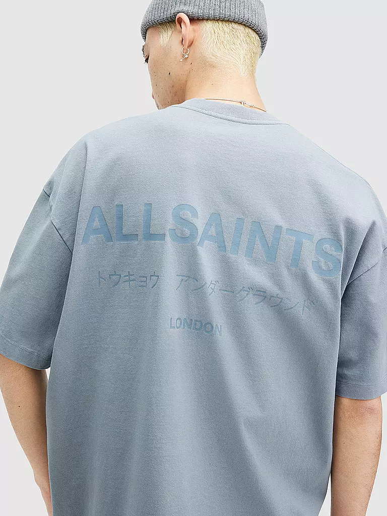 ALLSAINTS | T-Shirt UNGROUND | Azul