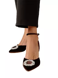 ALOHAS | Pumps CINDERELLA CRYSTAL | Marrón