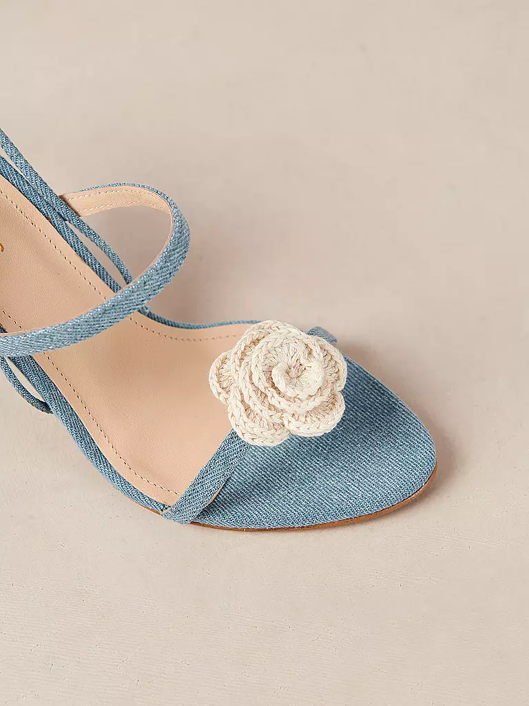 ALOHAS | Sandalen KENDRA BLOOM | Azul oscuro