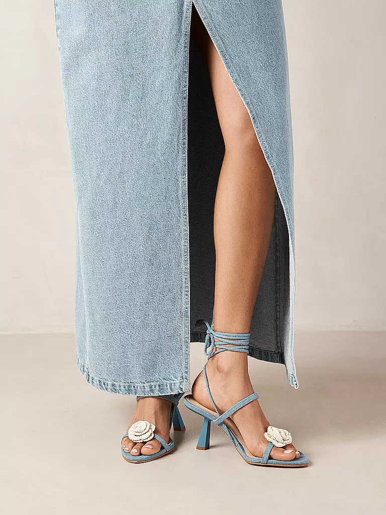 ALOHAS | Sandalen KENDRA BLOOM | Azul oscuro