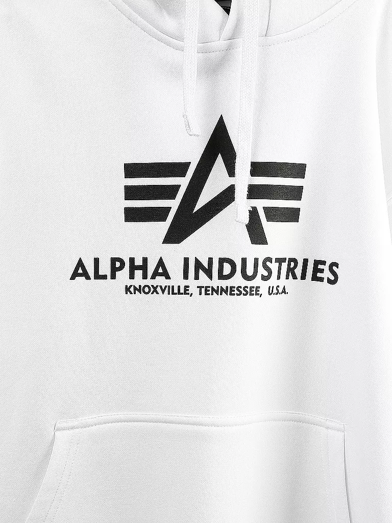 ALPHA INDUSTRIES | Kapuzensweater - Hoodie  | Blanco