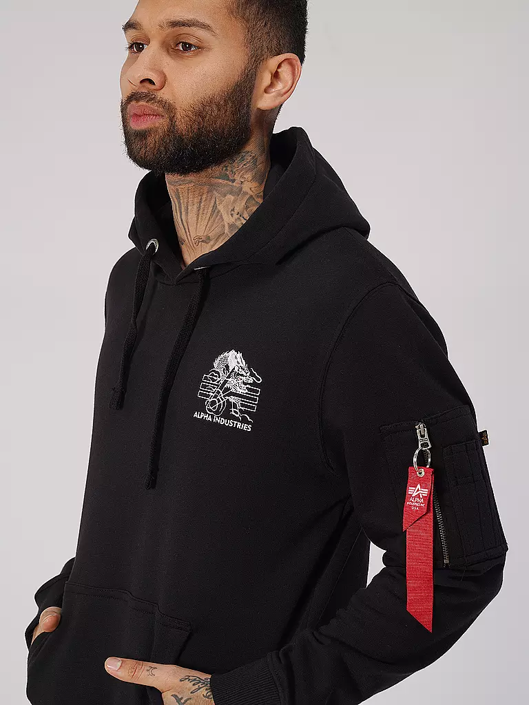 ALPHA INDUSTRIES | Kapuzensweater - Hoodie  | Negro