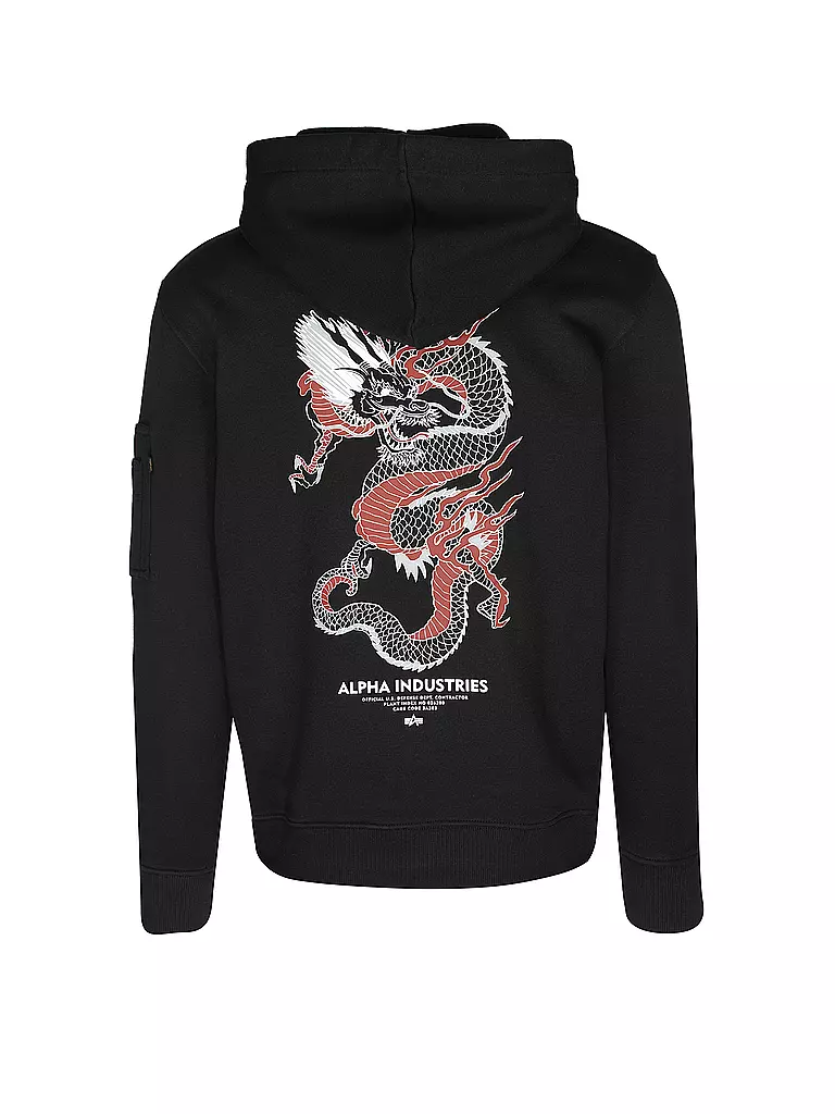 ALPHA INDUSTRIES | Kapuzensweater - Hoodie  | Negro